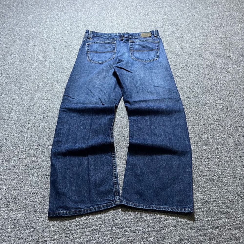 Vintage Axist Jeans 32x30 Blue Wide Leg Baggy Skater Denim Y2K Streetwear